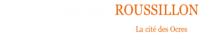 ART           CAMARA    ROUSSILLON
                                         La cité des Ocres
